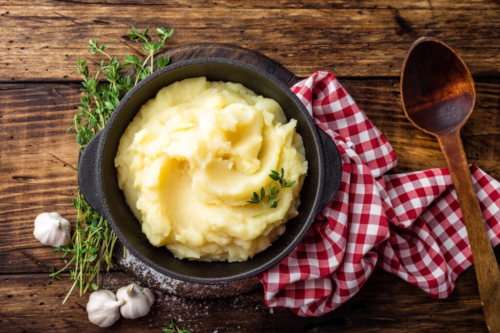 Rezept für ein leckeres Bio-Kartoffelpüree